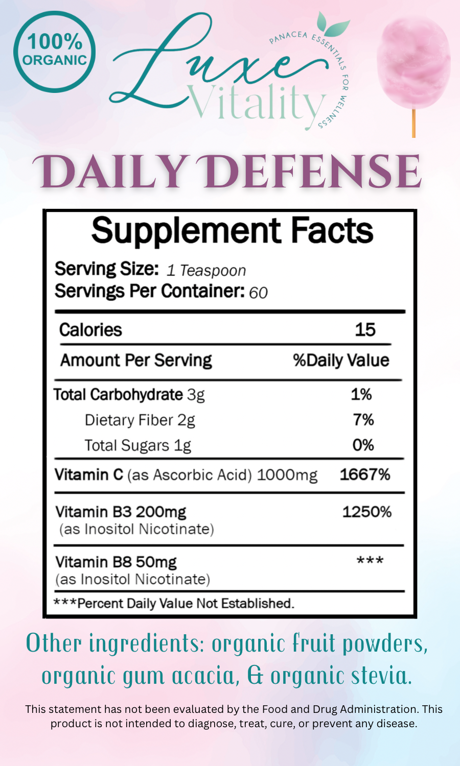 Organic Daily Defense Powder